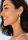 Earrings Leaves brushed gold