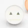 EllieTriangle Turquoise Studs