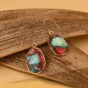 Mosaik Jasper Earrings