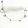 Necklace Guiding Lights in Silver & Blue