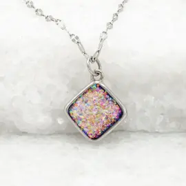 Light within Silver Necklace