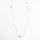 Rowen Leaf Necklace in Silvercolor